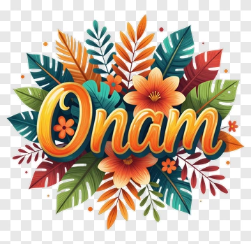 Onam Festival Design PNG