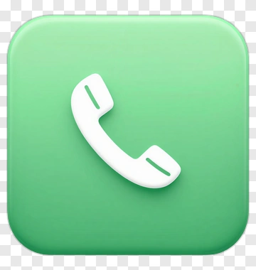 Green Phone Icon PNG