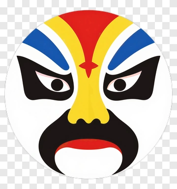Peking Opera Mask PNG