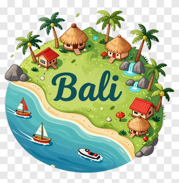 Bali Island Paradise PNG