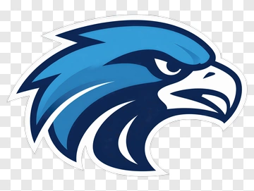 Blue Eagle Head Logo PNG