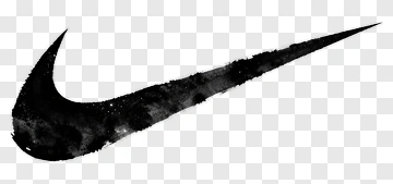 Nike Logo With Textured Black Design PNG