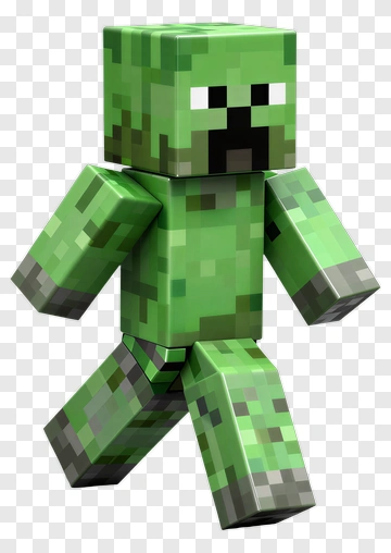 Creeper Minecraft Character PNG