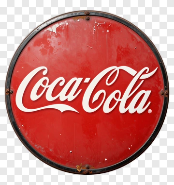 Vintage Coca-Cola Sign PNG