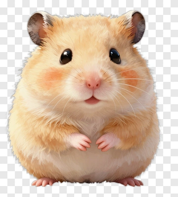 Cute Hamster PNG