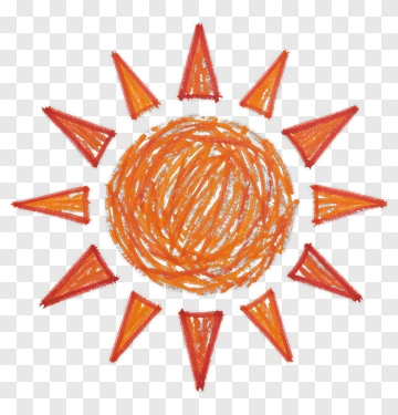 Hand-drawn Sun PNG
