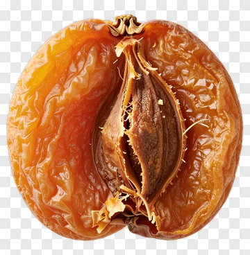 Dried Apricot PNG