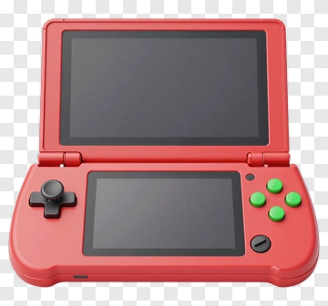 Red Nintendo Switch Game Console PNG