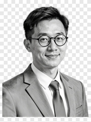 Man In Suit And Glasses PNG