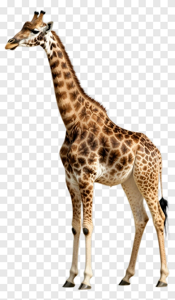 Giraffe Standing PNG