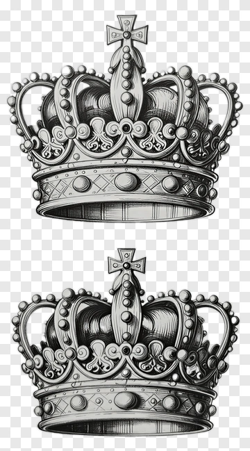Two Crowns Drawing PNG
