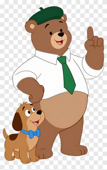 Bear And Dog PNG