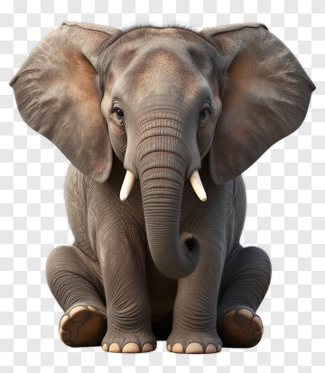 Cute Elephant PNG
