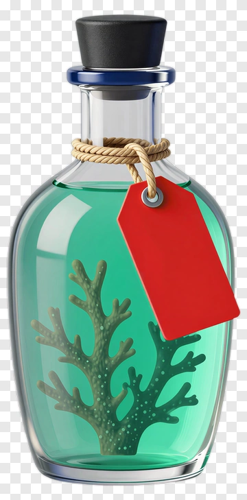 Coral In A Bottle PNG