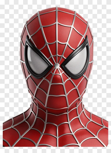 Spider-Man In Red And Silver Suit PNG