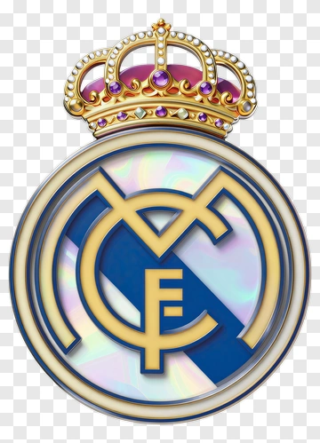 Real Madrid Football Club Emblem PNG