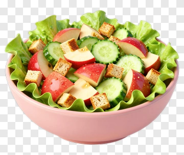 Fresh Fruit And Vegetable Salad PNG