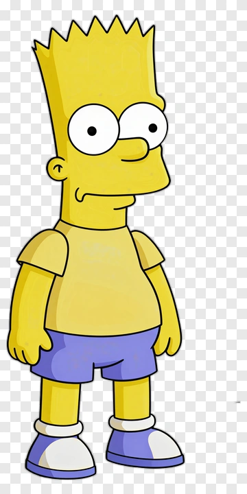 Bart Simpson PNG