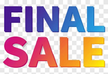 Final Sale Text PNG