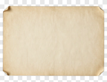 Vintage Beige Paper PNG
