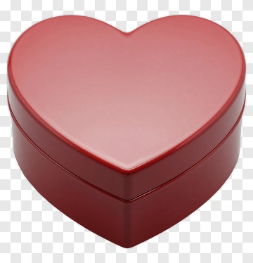 Red Heart Box PNG
