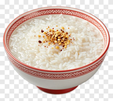 Steamed Rice With Seasoning In Bowl PNG