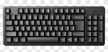 Black Keyboard PNG