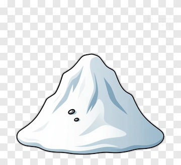 Cartoon Iceberg PNG