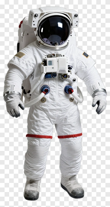 Astronaut In Space Suit PNG