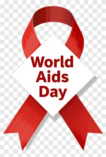 World Aids Day Red Ribbon PNG