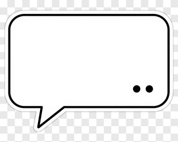 Speech Bubble With Dots PNG