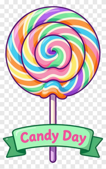Candy Day Lollipop PNG