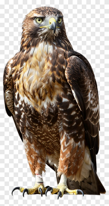 Hawke With Intense Gaze PNG