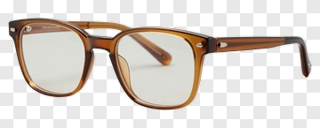 Brown Tortoiseshell Glasses PNG