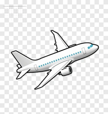 Cartoon Airplane PNG