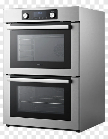 Stainless Steel Double Oven PNG