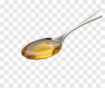 Honey On A Spoon PNG
