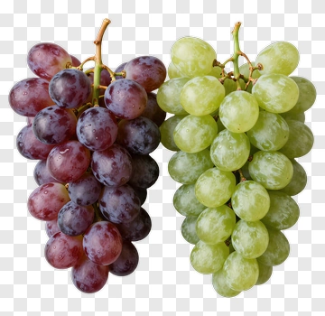 Two Bunches Of Grapes PNG