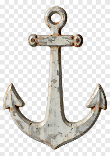Weathered Anchor PNG