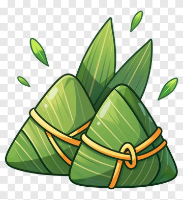Zongzi Rice Dumplings PNG