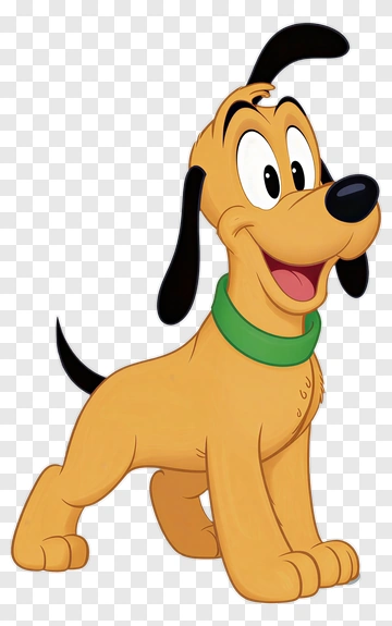 Pluto The Cartoon Dog PNG