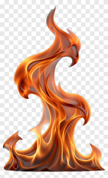 Dynamic Fire Flame PNG