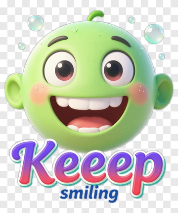 Keeep Smiling PNG