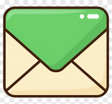 Green Envelope Icon PNG
