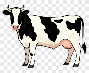 Cartoon Cow PNG
