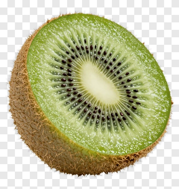 Sliced Kiwi Fruit PNG
