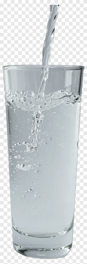 Water Pouring Into Glass PNG