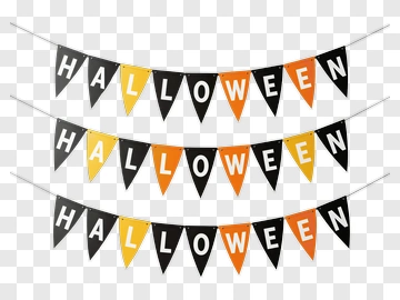 Halloween Banner PNG