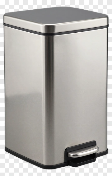 Foot Pedal Trash Can PNG