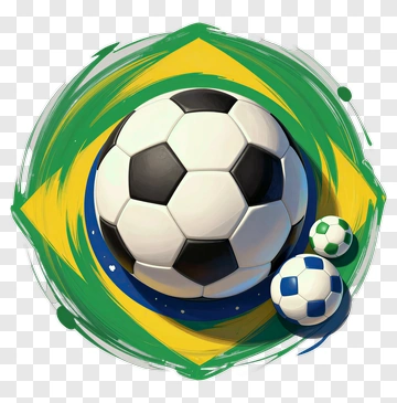 Brazil Soccer Ball PNG